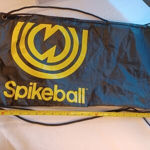 Black and Yellow Drawstring Bag